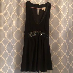 Black Sequin Top